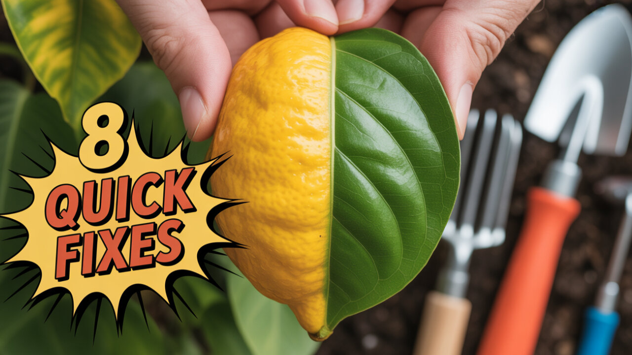 Top 8 Fixes for Yellowing Lemon Tree Leaves!