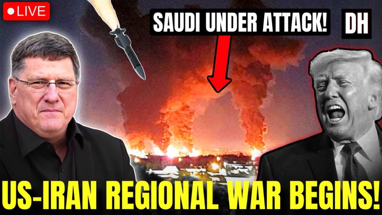 Scott Ritter: Iran's Missiles SMASH US Base in Jordan, Saudi Airport STRUCK as Trump Orders War