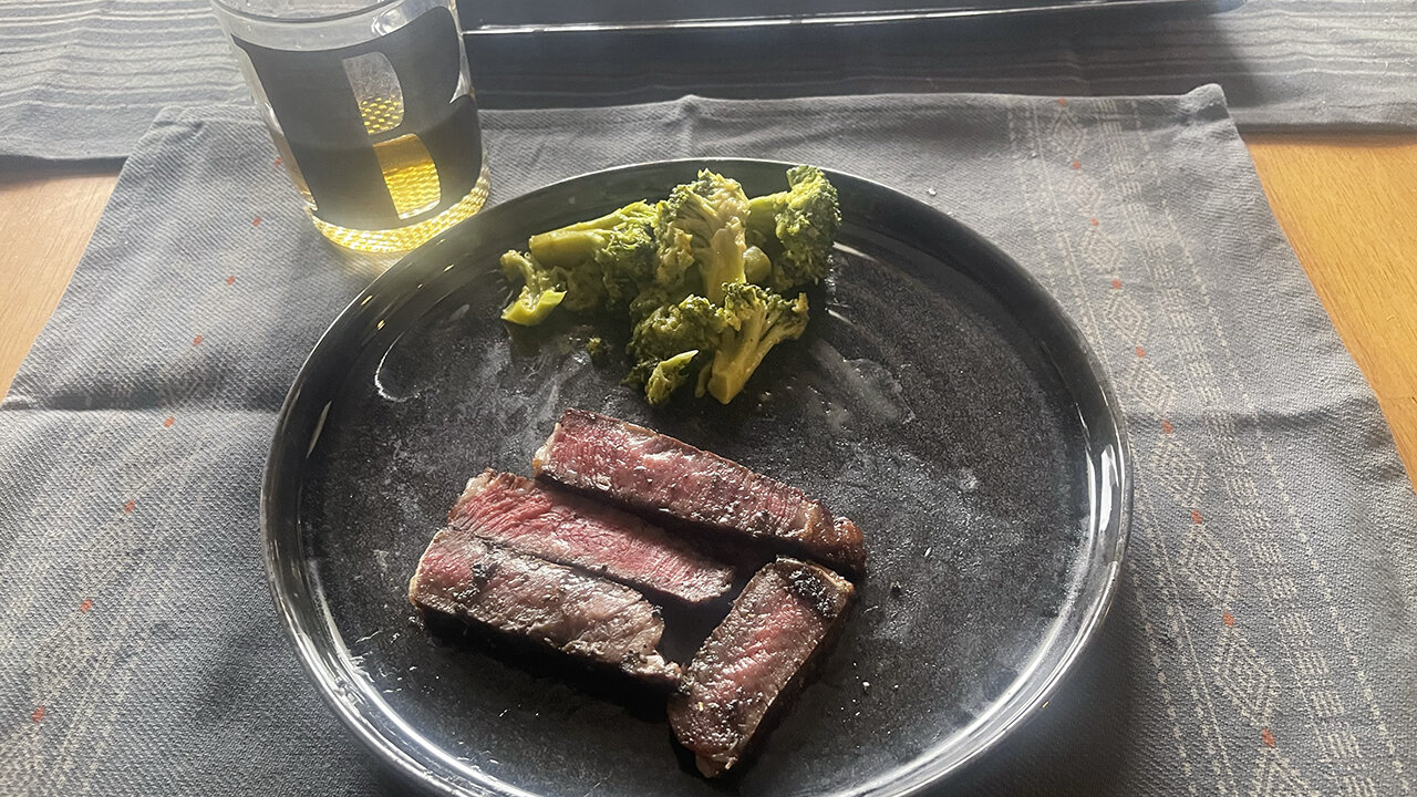 Ribeye (with a slow smoked twist)