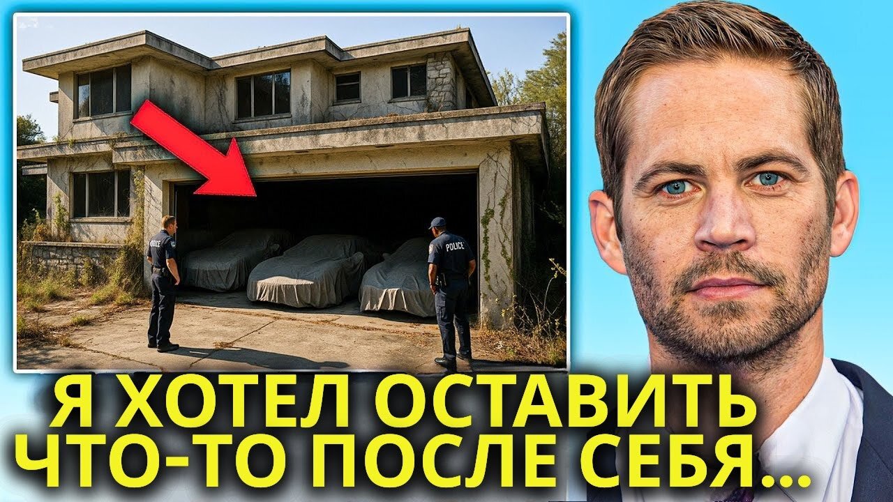 What they found in the Garage of Paul Walker after his death-- Shocked all of them