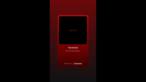 Terminal (Official Audio)