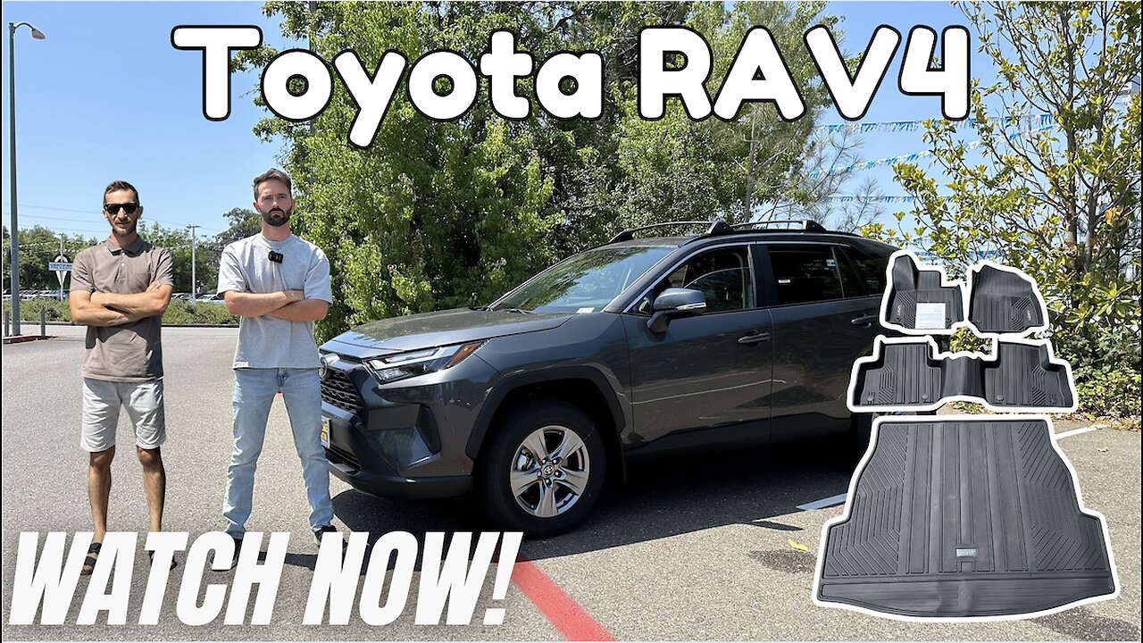 2025 Toyota RAV4 XLE with LASFIT Liners