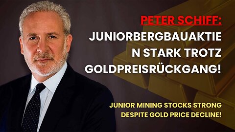 Peter Schiff: Juniorbergbauaktien stark trotz Goldpreisrückgang!