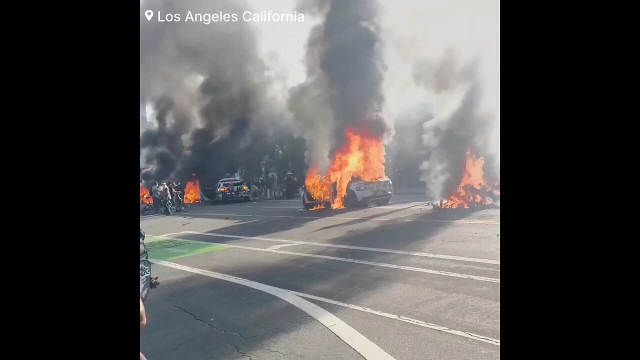 Rioters have destroyed and set fire to multiple Waymo self-driving cars, each worth over $600,000.