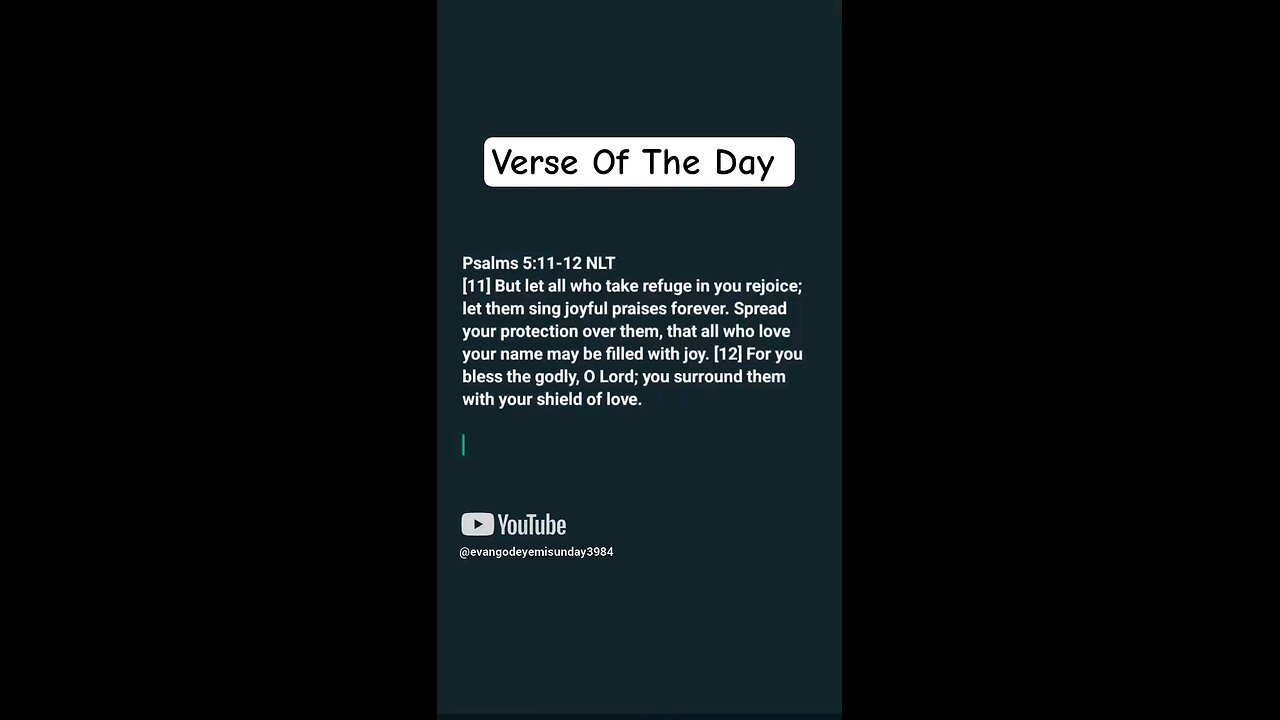 Verse Of The Day