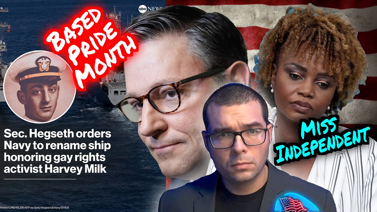 RIP KILLDOZER. Democrats jump ship. No PRIDE for groomers. MAGA goes after Mike Johnson. TC 6/4/25