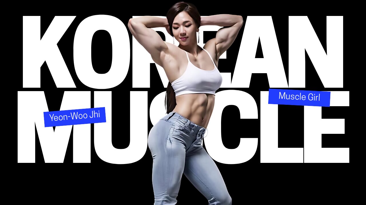 Transformation of Yeon-Woo Jhi | South Korean Skinny Girl to Muscle Icon