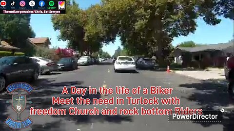 A Day in the life of a Biker Meet the need in Turlock with freedom Church and rock bottom Riders