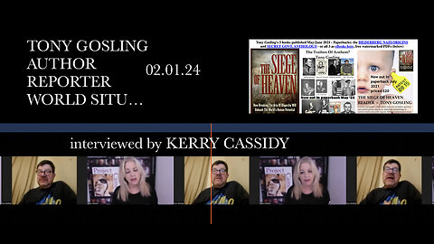 TONY GOSLING: UK REPORTER ON BILDERBERG: WORLD SITU