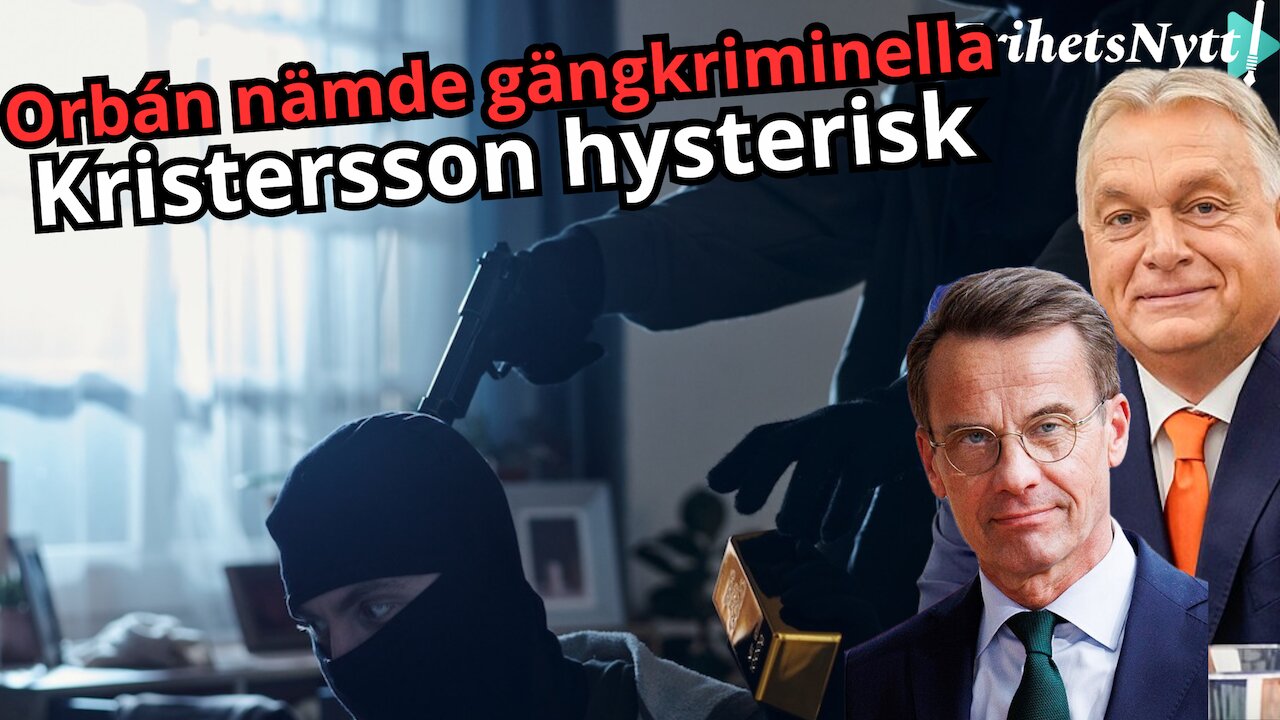 Kristersson och Åkesson klarar inte av Orbáns kritik
