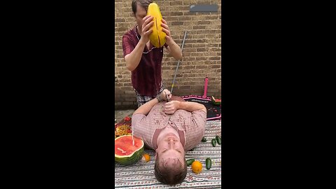 STREET FOOD STYLE: Fruit Salad 🍉🤣🍍 #funny #streetfood #hotdogs #comedyvideo You asked for