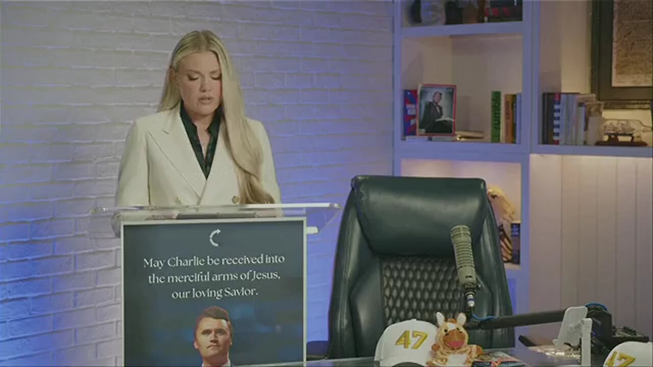 Erika Kirk gives first public remarks since her husband's assassination.