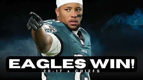 EAGLES WIN Super Bowl Rematch! 20-17