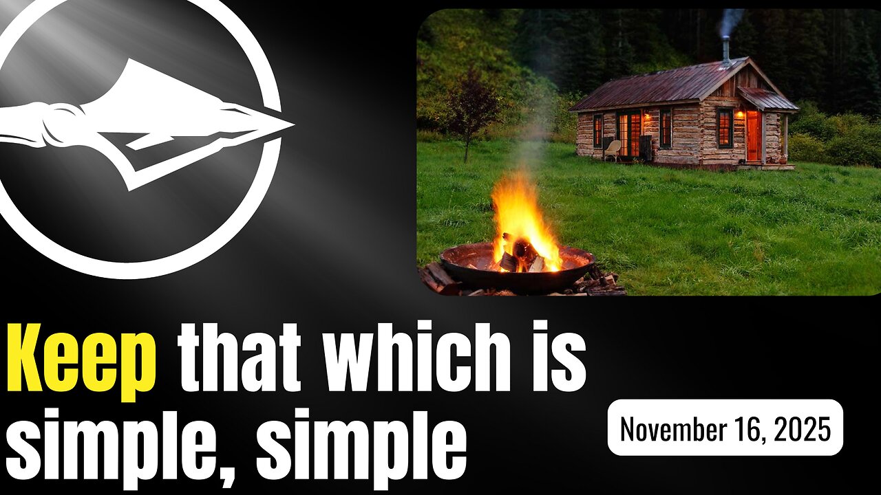 Keep that which is simple, simple | Pastor Anthony Thomas & Big Al