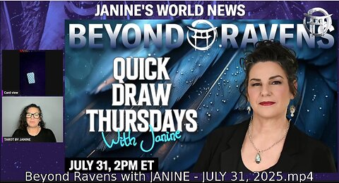 Beyond Ravens with JANINE - JULY 31, 2025