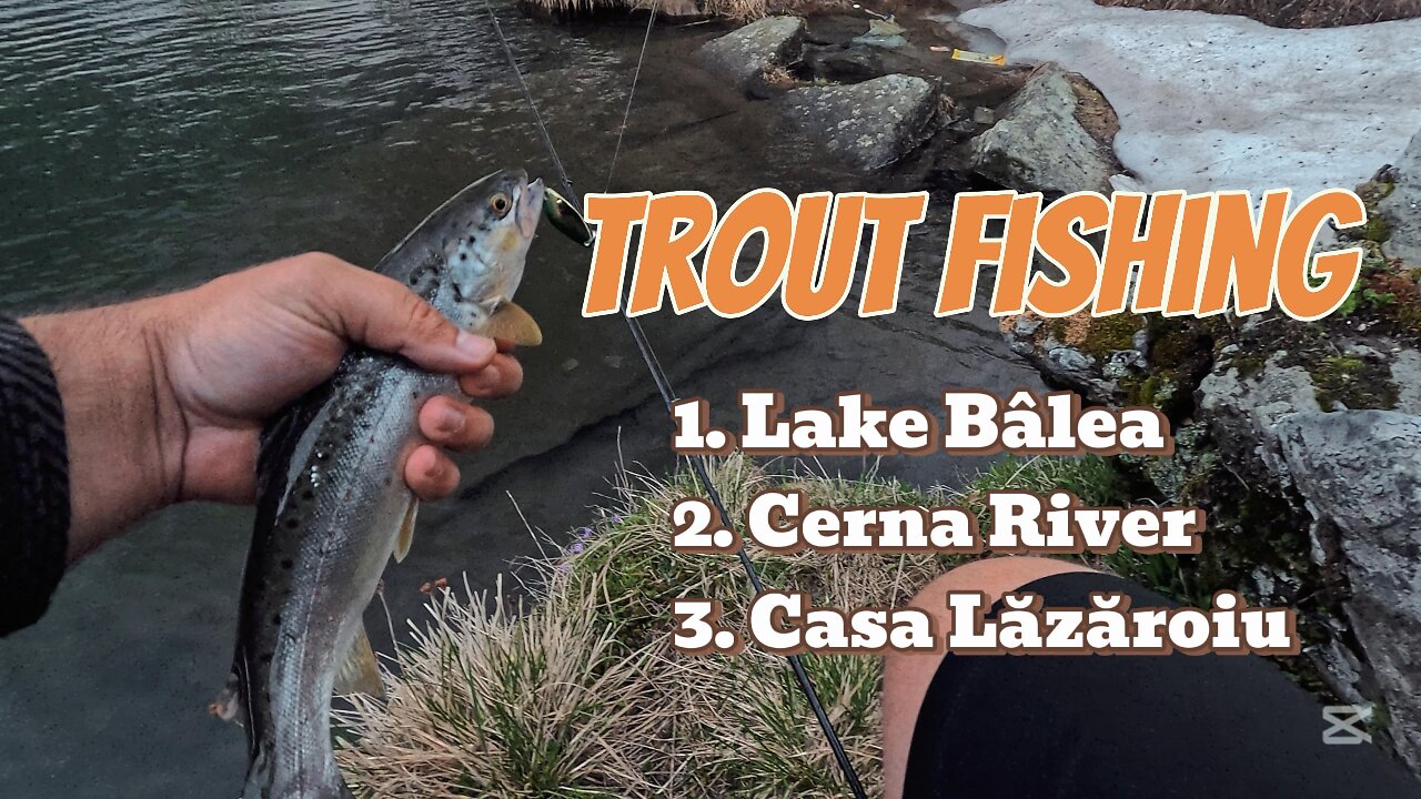 🎯 Trout Challenge: 3 Days, 3 Places, One Goal!