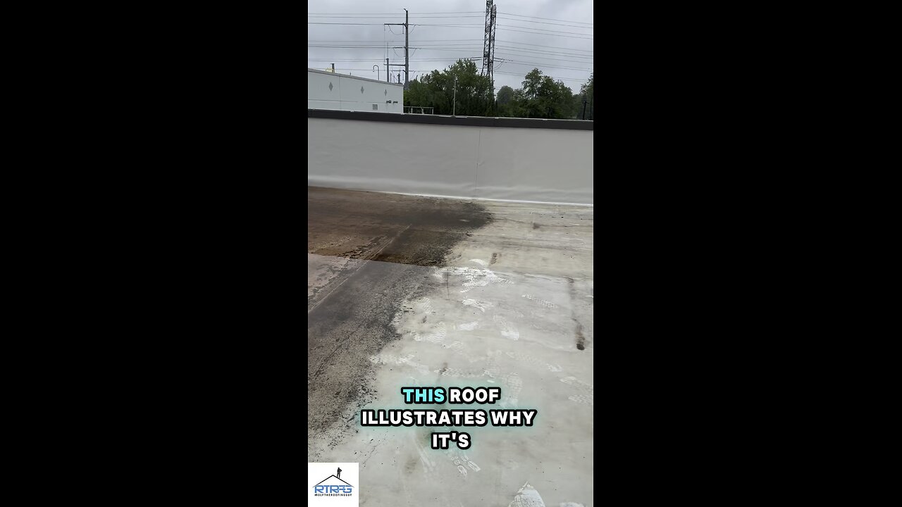 Why is it important to have overflow drainage for your building? With #RolfTheRoofingGuy