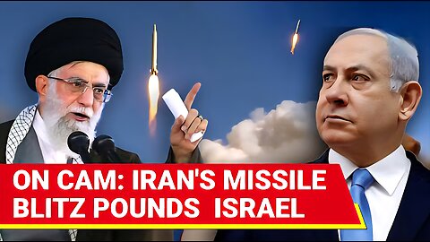 Iran IRGC's BLAZING MISSILE FURY On Entire Israel; Iron Dome Knocked Out