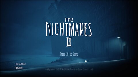 Little Nightmares II Title Screen