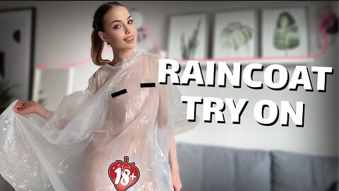 Dry vs. Wet Fashion Challenge | Clothes Review | 4k TRANSPARENT TRY ON | See Through Clothing