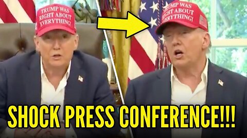 🔴 Trump BRAIN GLITCH Leave OVAL OFFICE in SILENCE