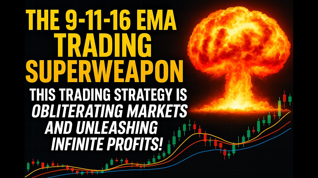 THE 9-11-16 EMA TRADING SUPERWEAPON: The Strategy OBLITERATING Markets UNLEASHING INFINITE PROFITS!