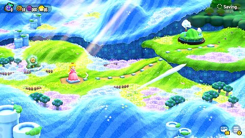 Super Mario Bros. Wonder (World 1 Pipe-Rock Plateau)
