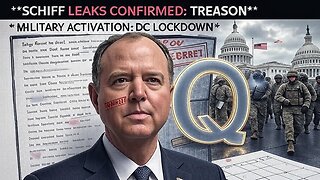 MILITARY ACTIVATION CONFIRMED: Schiff Treason Leaks & Nov 3rd Showdown | Q Proofs LIVE