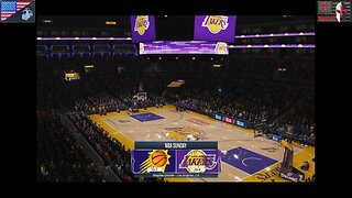 Basket Hoops 2025-2026: Game #23 [Los Angeles Lakers vs. Phoenix Suns]