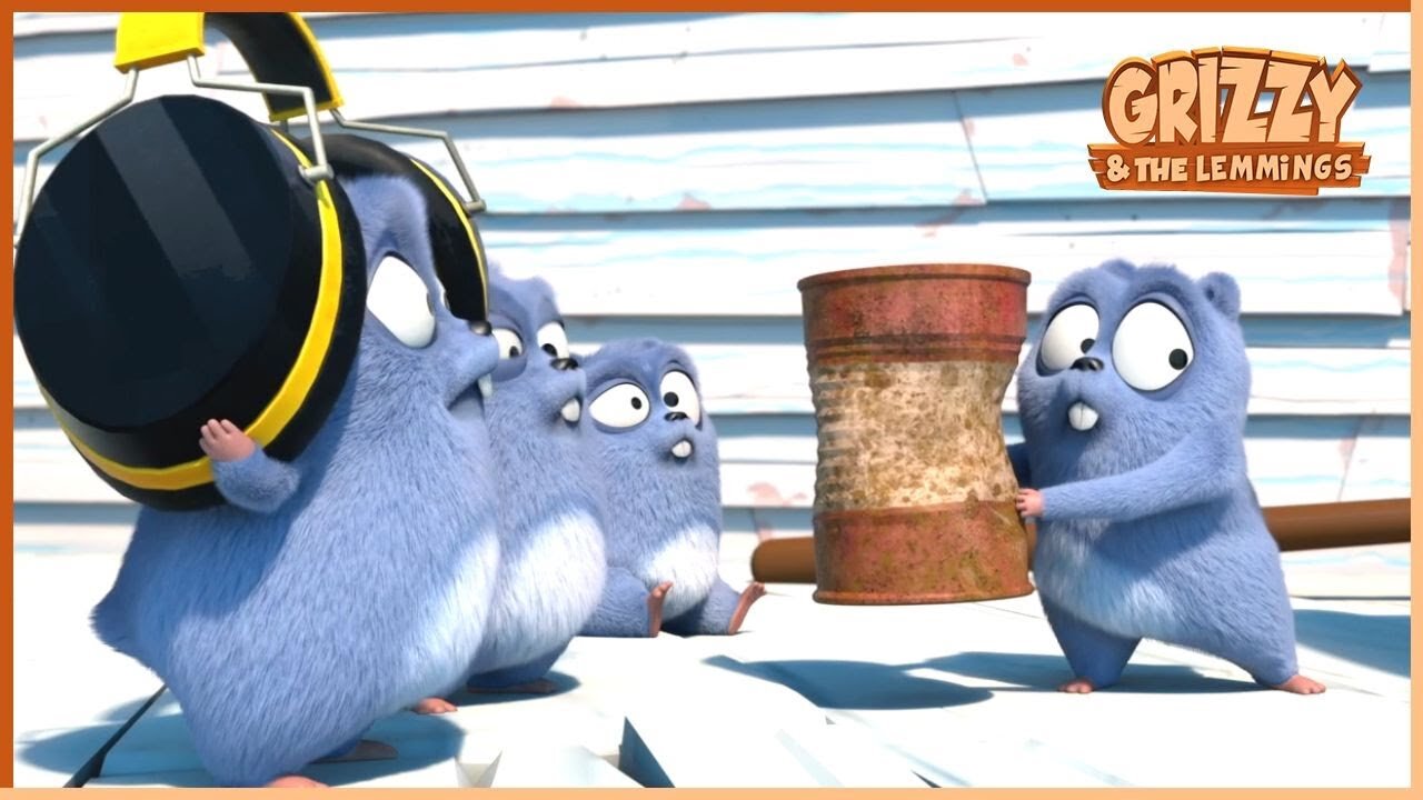 Lost Object _ Grizzy & the lemmings _ 🐻🐹 |Cartoon for Kids| /Cartoon Rush/