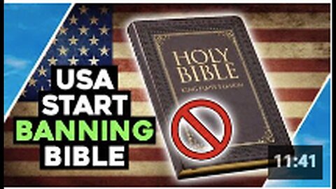 "USA Begins Prohibiting the Bible"
