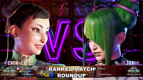 Kuya Kalbo SF6 Ranked Match Roundup. Chun Li Master Rank [Hori Fight Stick]