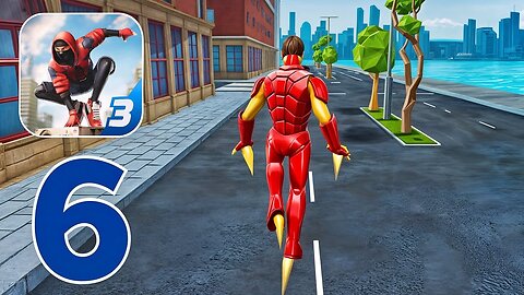 Spider Fighter 3: Hero Game - Gameplay Walkthrough Part 6 - Iron Man Fight (iOS, Android)