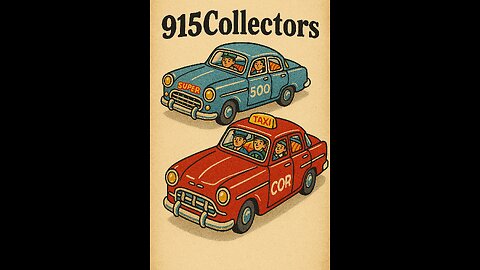 50's and 60s Tin Litho Japanese Toy Cars 🕰️✨ Rolling Through Time: Japanese Tin Toy Cars
