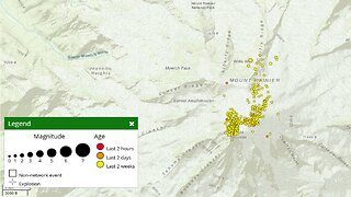 Mount Rainer Seismic Swarm Largest Ever Recorded - Derecho Charges Across US - See ‘Shooting Stars’