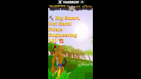 ☠️ YAARRGH! ⛏️ Dig Smart Not Hard Pirate Engineering 🏗️ #games #gamer #gamers #gaming #gameshorts 