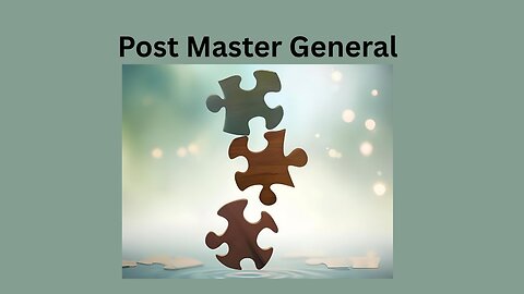 Post Master General