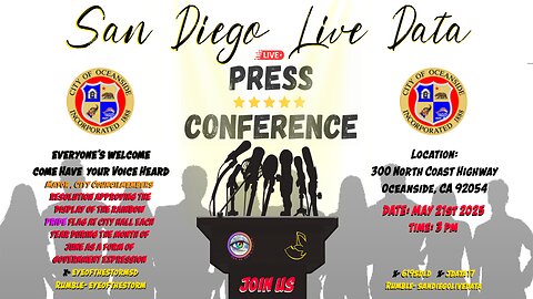 San Diego Live Data - Press Conference - - JDATA