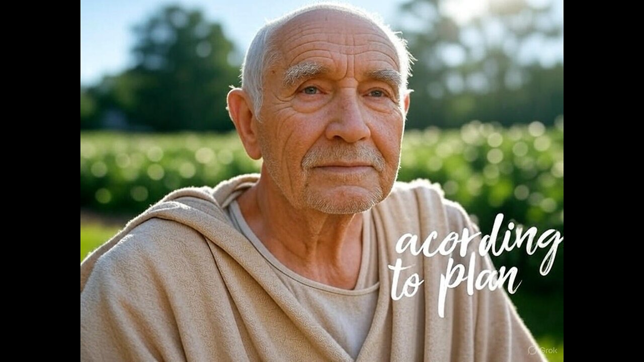 According to plan man