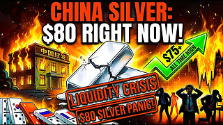 $80 SILVER IN CHINA RIGHT NOW | The "Liquidity Crisis" Has Begun