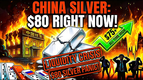 $80 SILVER IN CHINA RIGHT NOW | The "Liquidity Crisis" Has Begun