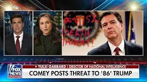 Tulsi Gabbard 2 James Comey: "8647" IS a Death Threat!