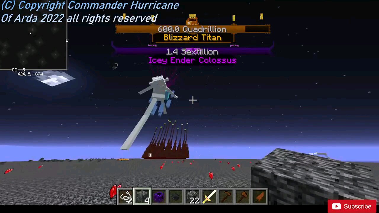 icey ender colossus vs blaze titan