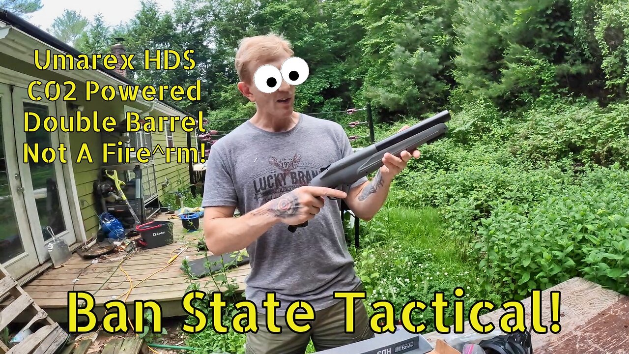 Umarex HDS Less Lethal Double Barrel Review! (Ban State Tactical)