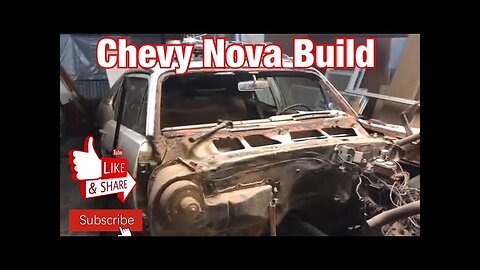 72 Chevy Nova rebuild part 2, 6/12/19