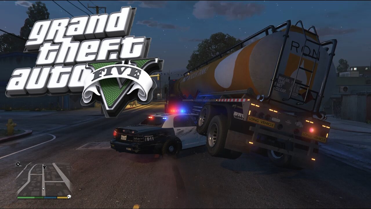 GTA 5 Police Pursuit Driving Police car Ultimate Simulator crazy chase #142