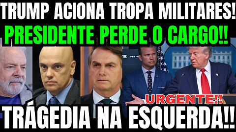 BOMBA NESSE SABÁDO! PRESIDENTE ACABA DE PERDER O CARGO!! LULA DA SILVA DESESPERADO COM AVANÇOS!!
