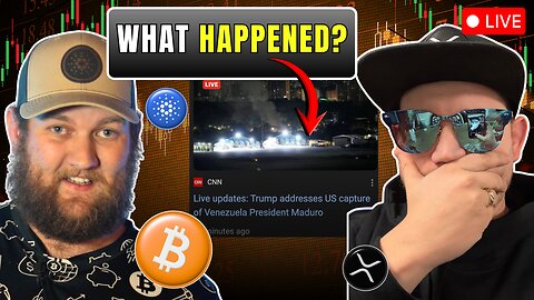 Bitcoin Pumps as U.S. Captures Venezuela! What's Next For Crypto?