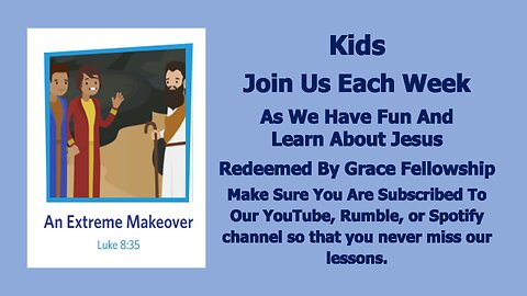 Sermons 4 Kids - The Unseen Power - Luke 8:26-39