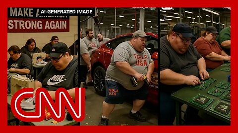 Chinese Internet users mock Trump Tariffs with AI videos of American sweatshops 😂